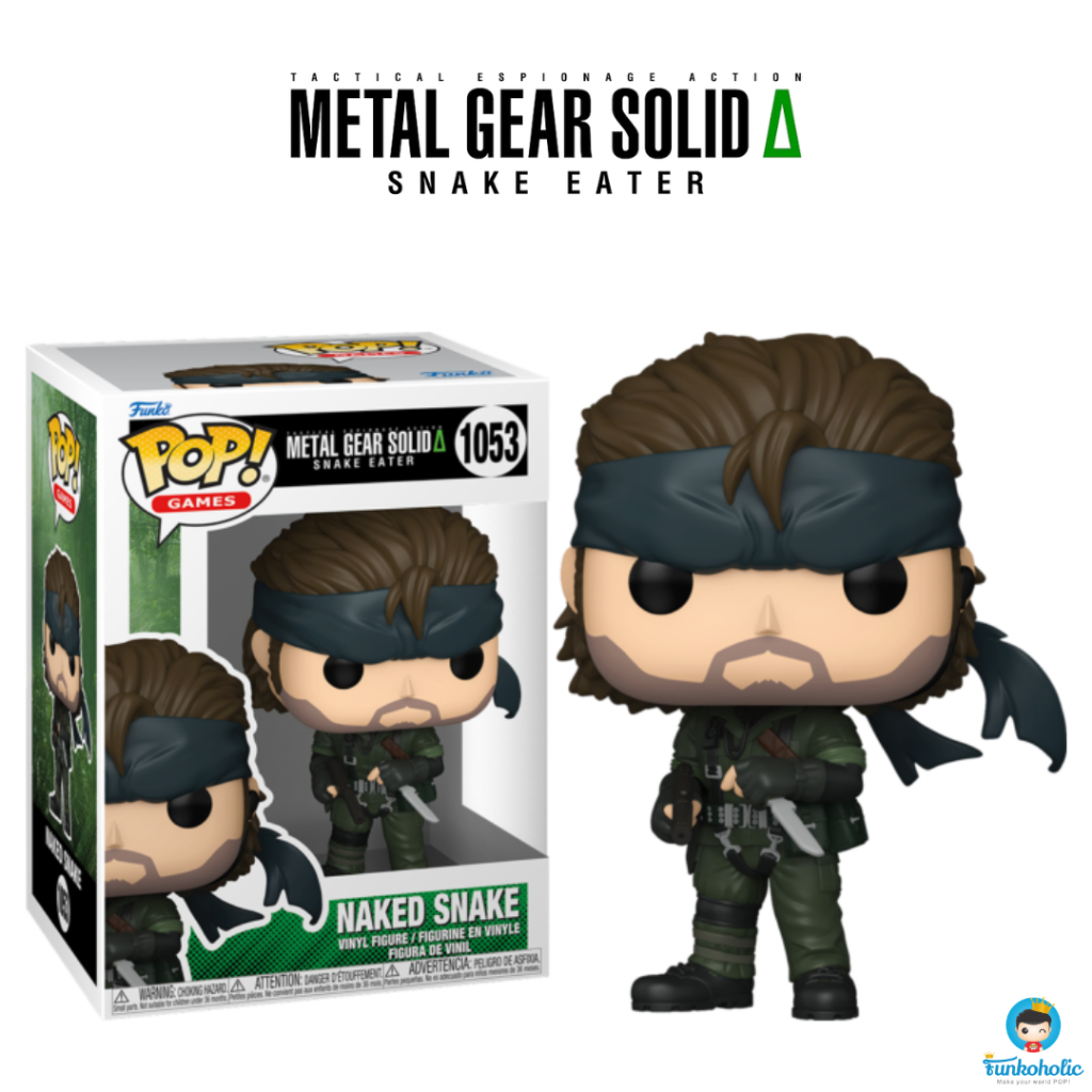 Funko POP Games Metal Gear Solid: Snake Eater - Naked Snake #1053