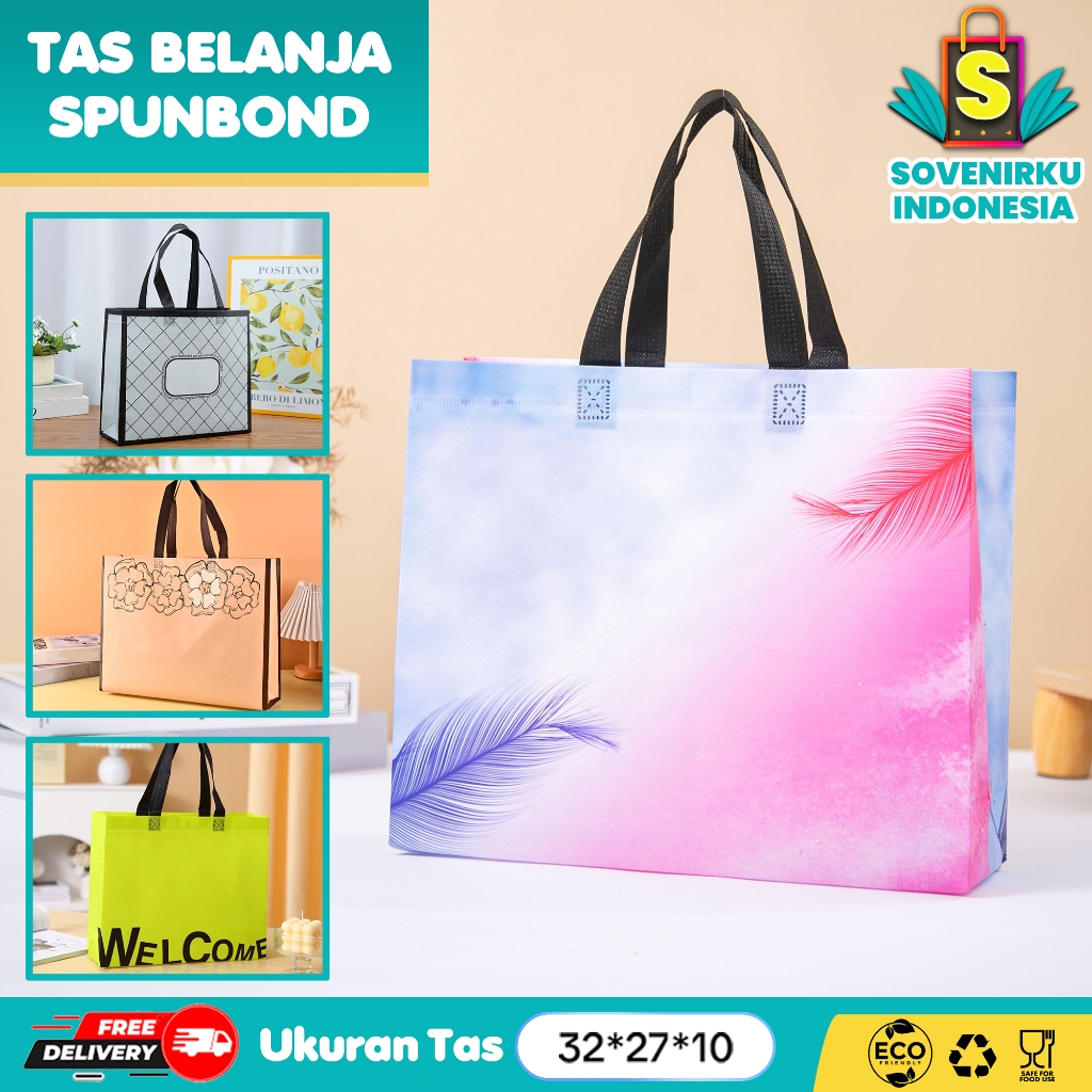 

Ukuran 32*10*27 - Tas Souvenir - Tas Spunbond - Goodie Bag Spunbond - Tas Belanja Spunbond Model Kotak Box Kantong - ToteBag Wanita - Tas Jinjing Wanita - Tas Kado - Tas Belanja - Tas Jinjing - Souvenir - Tas Wanita - Tas - Spoundbond - Tas Hajatan