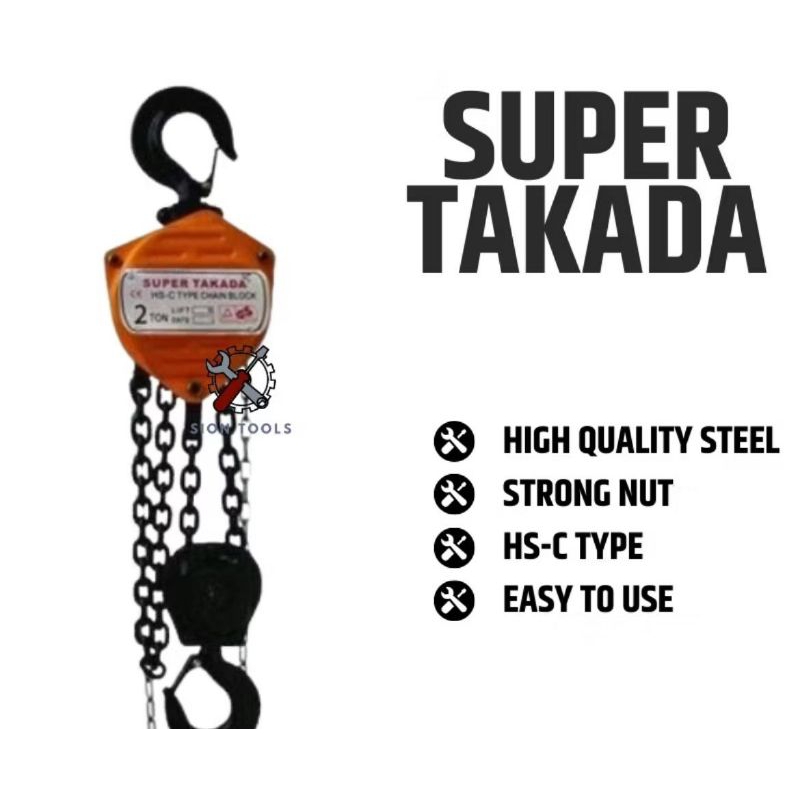Chain Block 1 Ton Super Takada