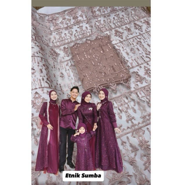 brokat tille etnik / tulle bridesmaid / brokat tulle seragam