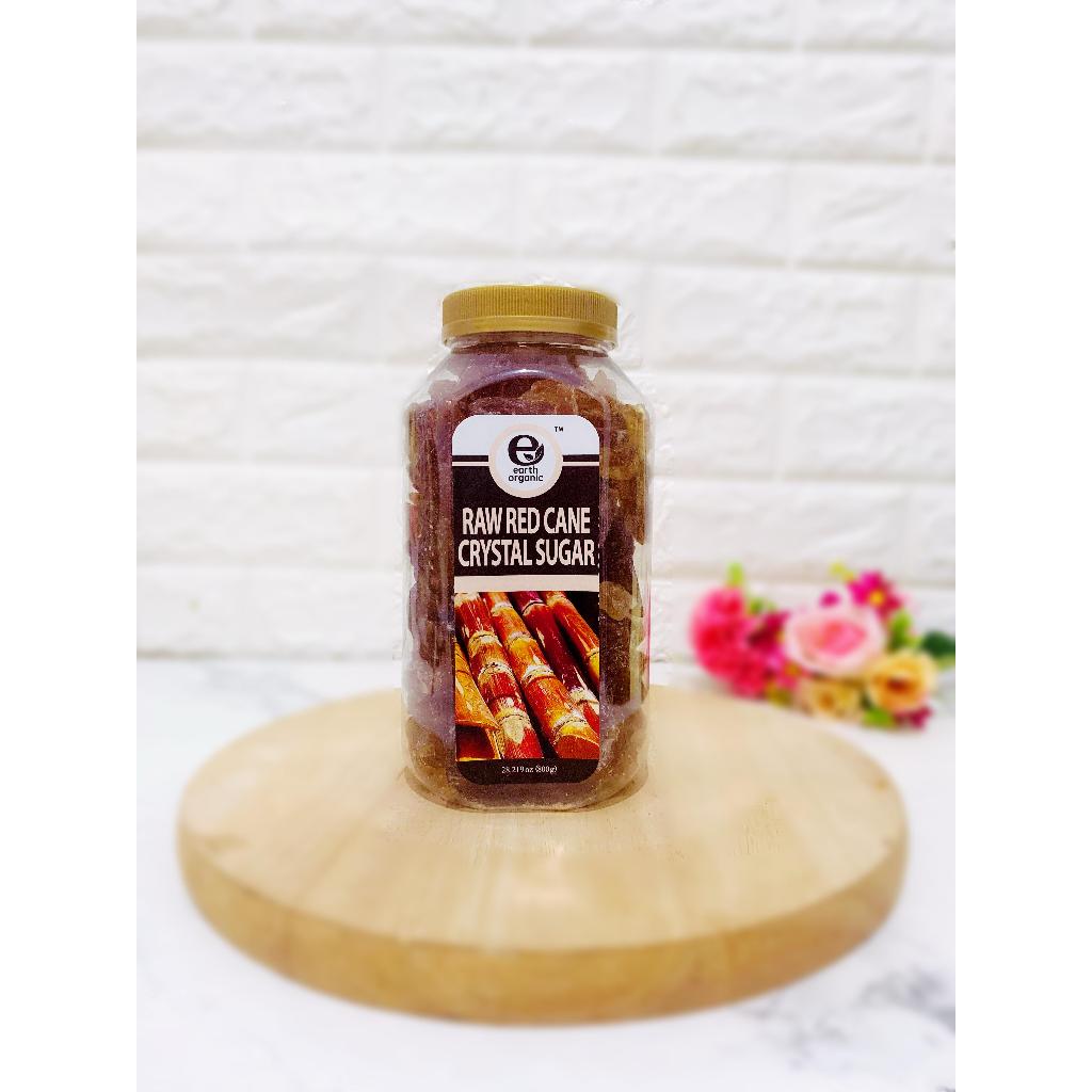 

Raw Red Cane Crystal Sugar 800g