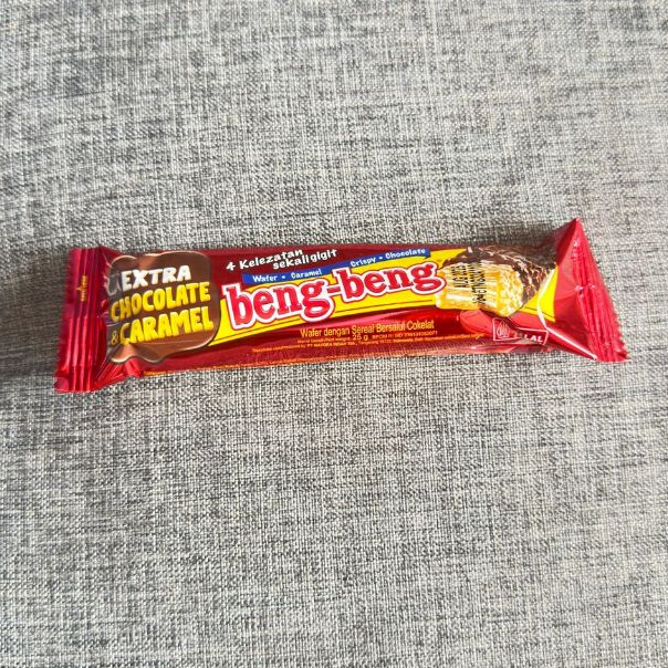 

1 SACHET BENGBENG WAFER CARAMEL CRISPY CHOCOLATE 25G TERLARIS