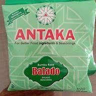 

bubuk balado antaka 1 renceng isi 12 bks