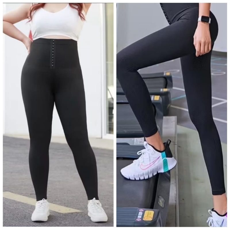Wacoal Shapewear Legging Highwaist Warna Hitam Super Melar Tebal
