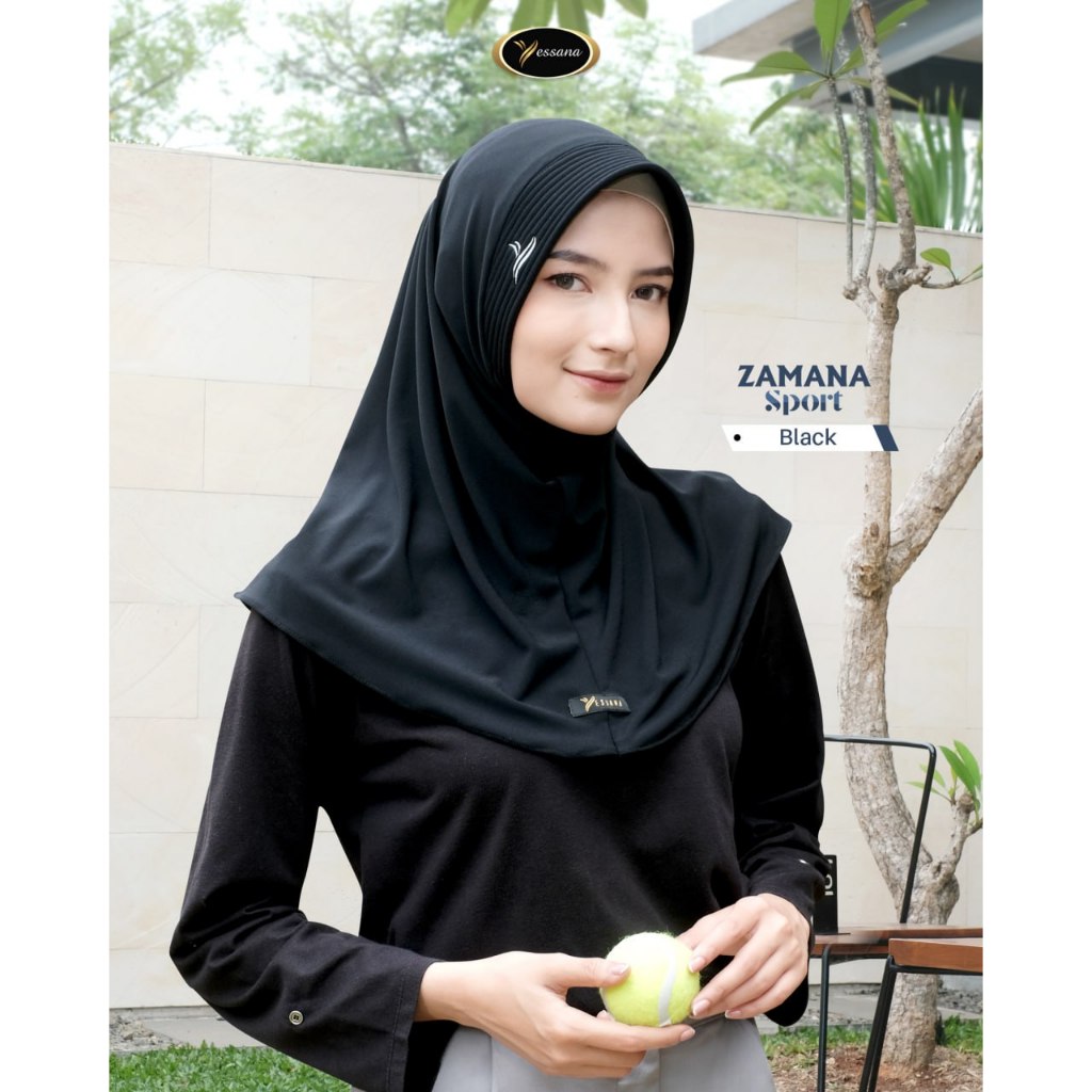Hijab Sport Premium Jersey by Yessana
