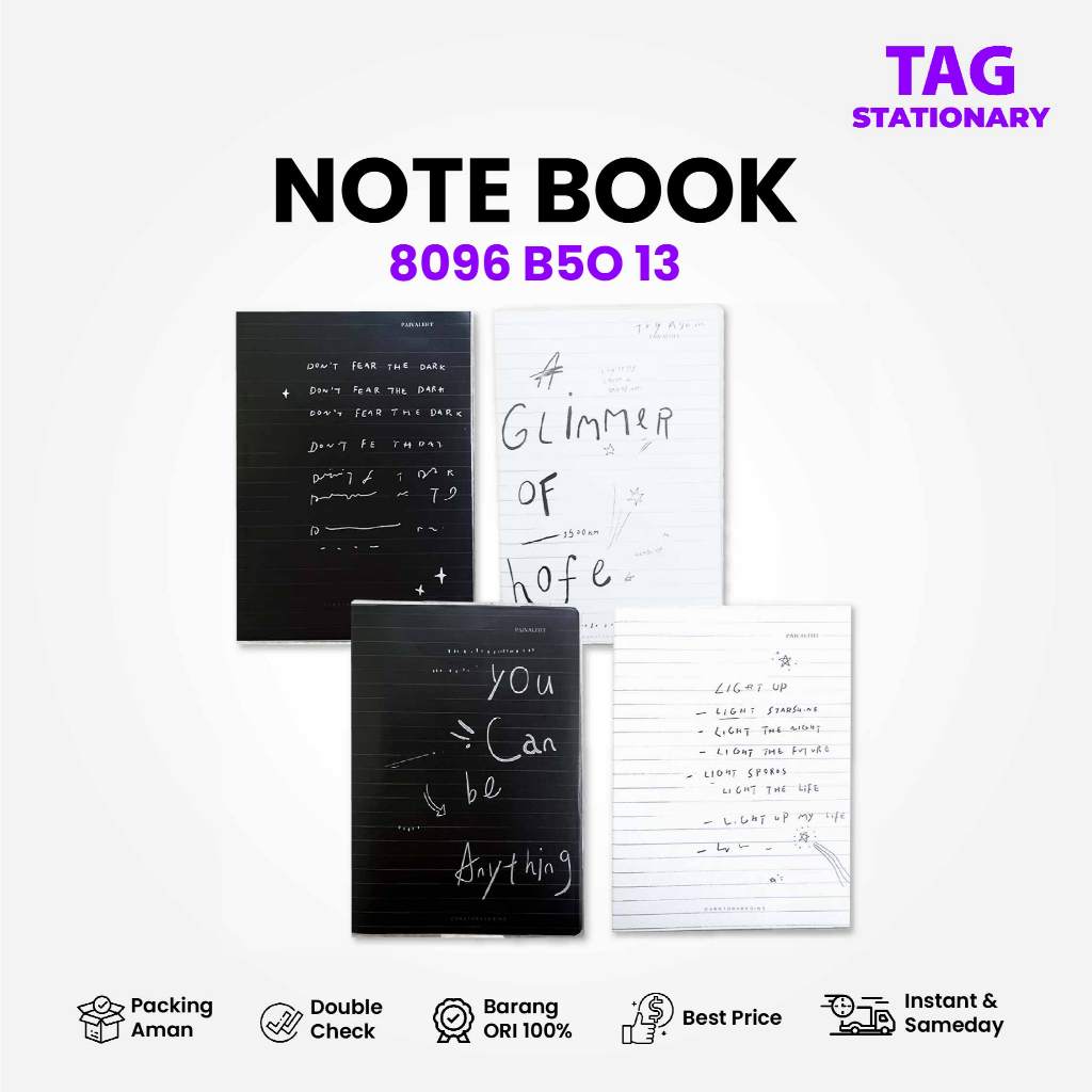 

GREEBEL Buku Tulis / Note Book 8096 B5O 13 / Buku Tulis Lucu Timur Agung Grosir