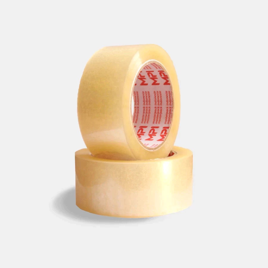 

Lakban Bening Ukuran Panjang 45 mm Panjang 100 Yard Kualitas Bagus Dan Tidak Mudah Putus Merek MPI