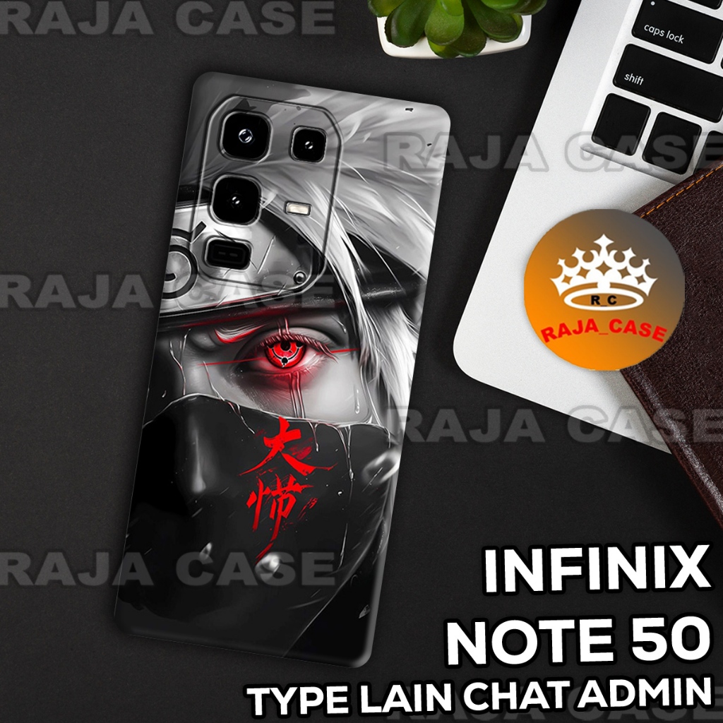 Rc7/Softase karet INFINIX NOTE 50/ INFINIX NOTE 50 PRO - Motif Naruto - Case Hp INFINIX NOTE 50/ INF