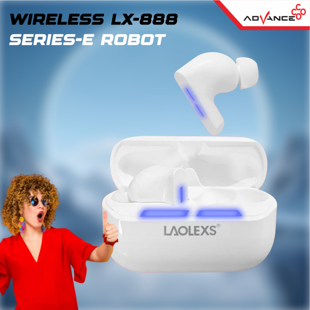 LAOLEXS H/F TWS BlUETOOTH LX-888 SERIES E ROBOT NEW ARRIVAL