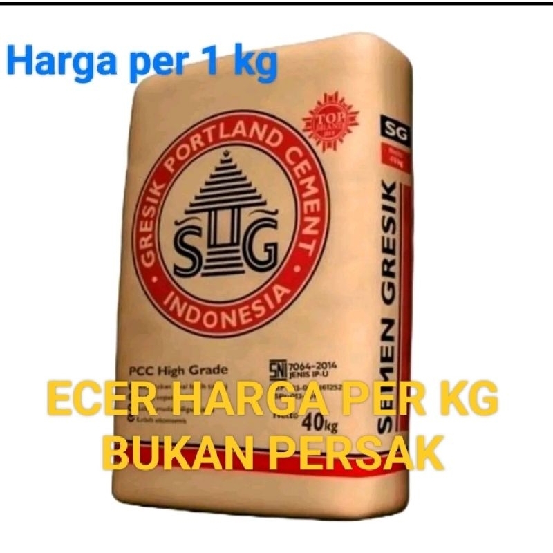 Semen Gresik /Semen Hitam / Semen Gresik Ecer Kiloan Per 1kg