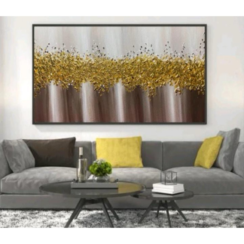 lukisan kanvas minimalis/hiasan dinding