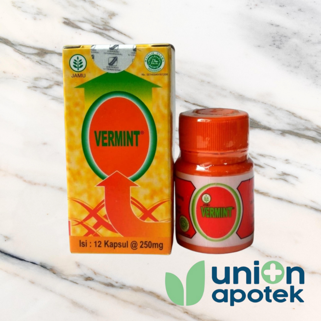 VERMINT 12 KAPSUL - KAPSUL CACING VERMINT
