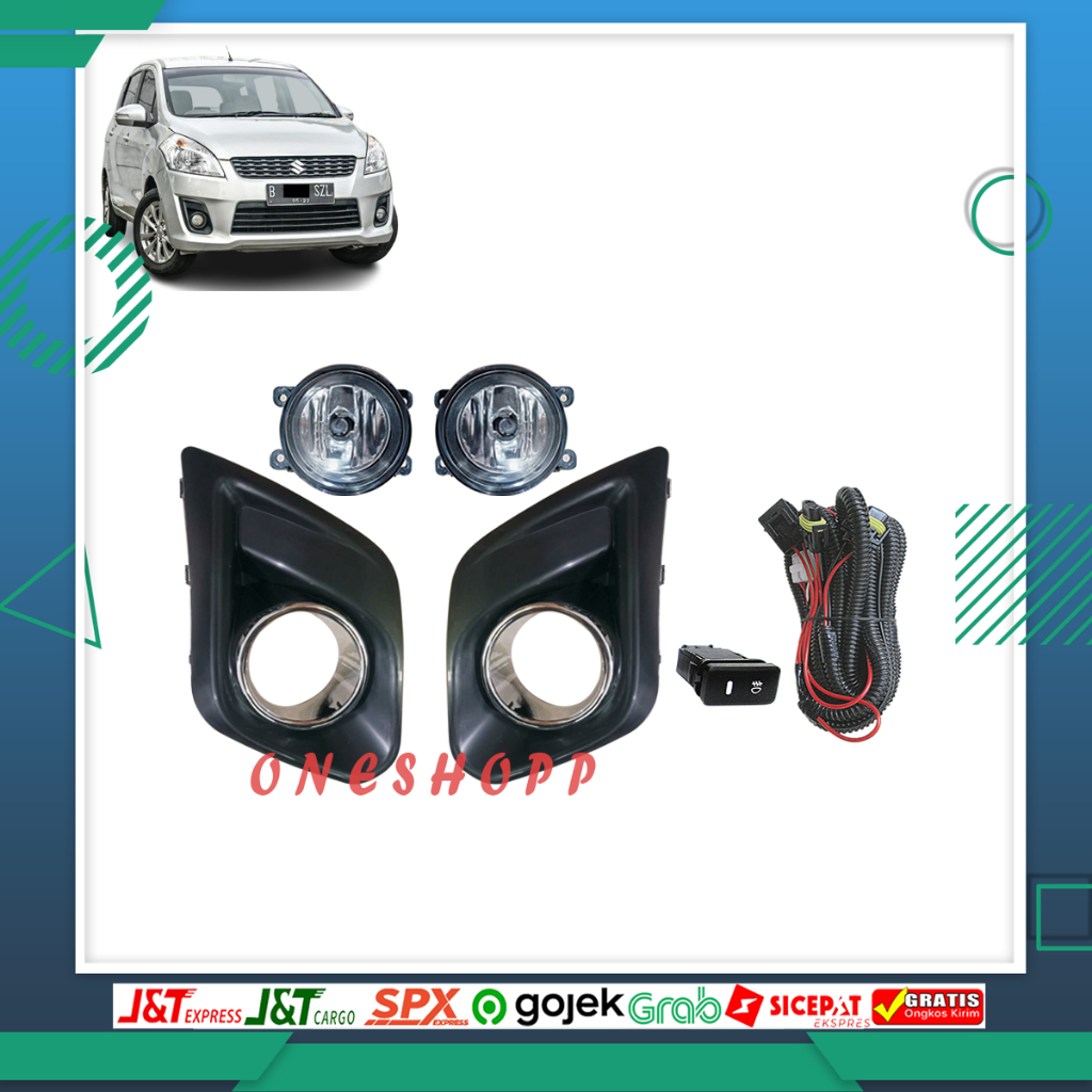 FOGLAMP FOG LAMP ERTIGA 2012-2017 KOMPLIT