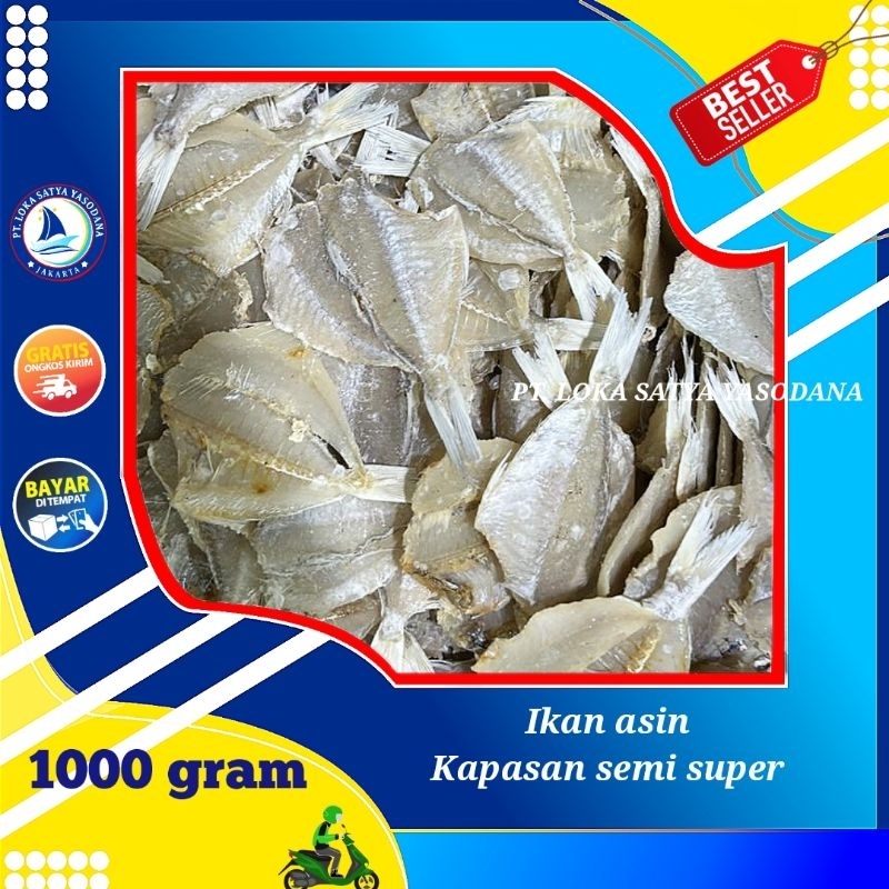 

ikan kapasan tulang super 1000gram / 1 kg