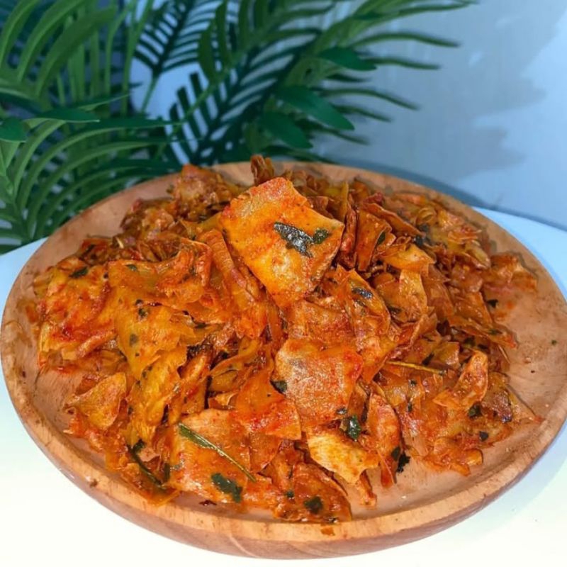 

keripik Kriwil Pedas