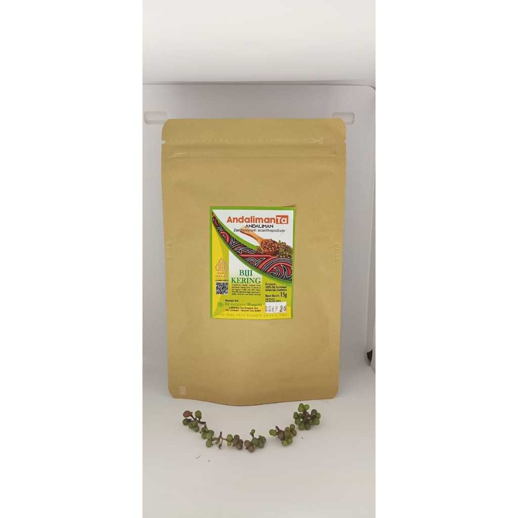 

Andaliman Biji Kering Sachet 15 gr