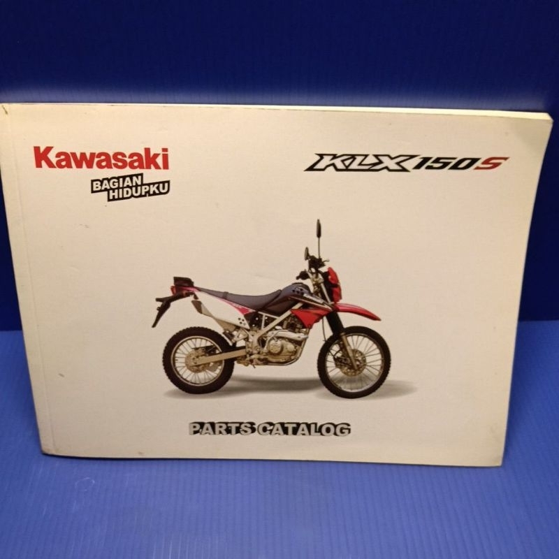 jual parts catalog Kawasaki KLX 250 S 2010 original
