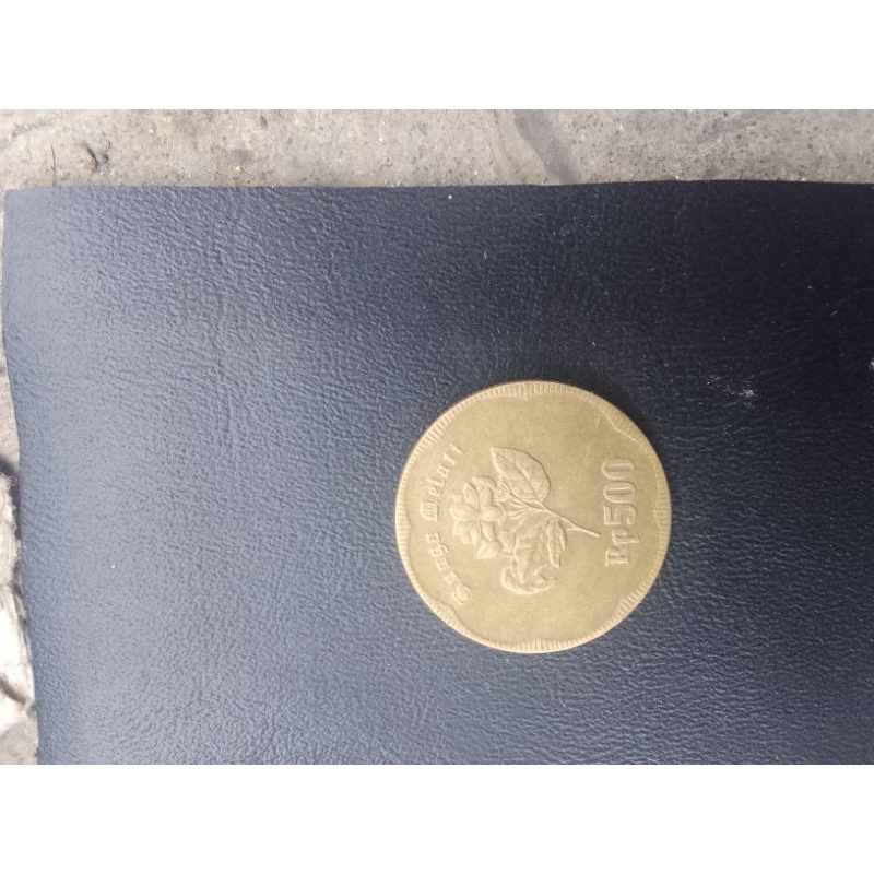 koin kuno 500 melati thn1992 antikan