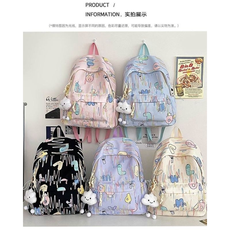 RANSEL TAS SEKOLAH - TAS IMPOR - TAS ANAK SD, SMP - TAS ANAK PEREMPUAN