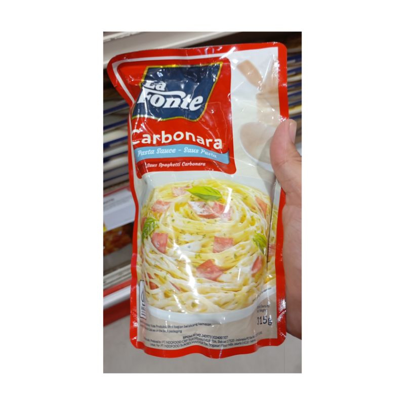 

LAFONTE SAUS CARBONARA 315GR ISI 1 PCS