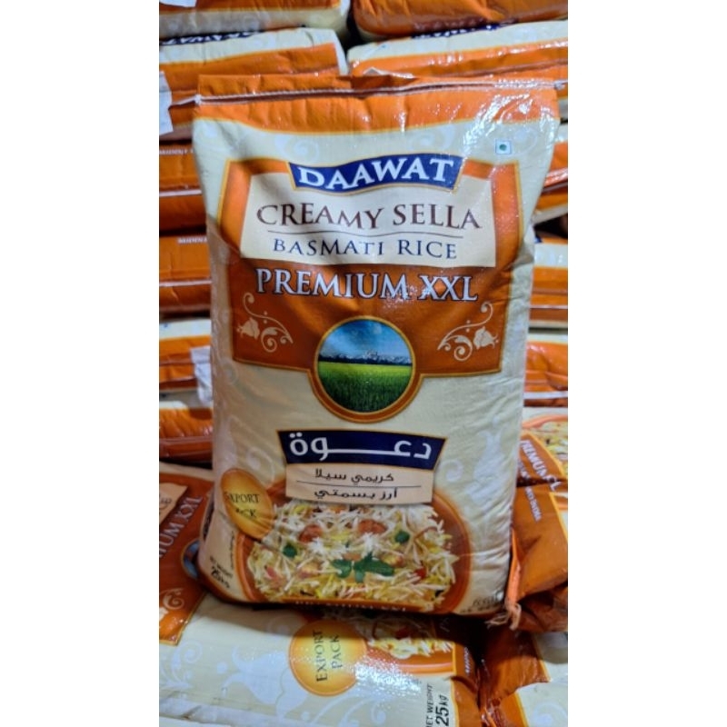 

BERAS BASMATI DAAWAT CREAMY SELLA 20KG