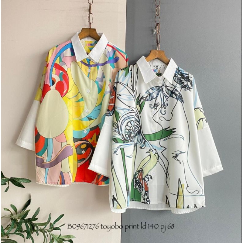 blouse toyobo print