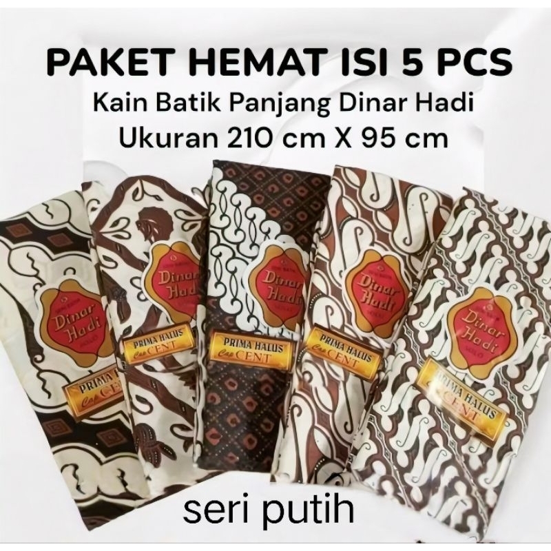 Kain tapih putih/ kaon batik putih / kain jarik/ kain panjang/ sewek / tapih liris