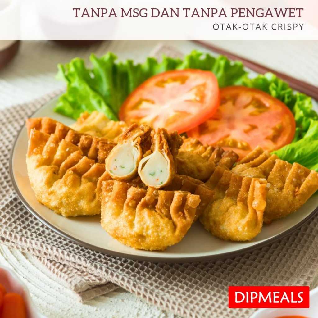 

Dipmeals Fish Bag Otak-Otak Crispy Cemilan Snack Halal Tanpa Pengawet