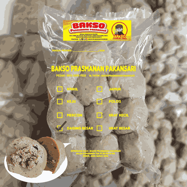 

[BAKSO VIRAL] Bakso Prasmanan Pakansari Isi 10 Butir