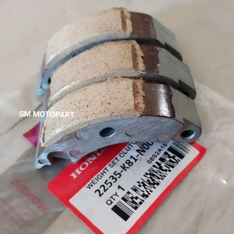 ORIGINAL AHM 22535-K81-N00 KAMPAS KOPLING GANDA BEAT / BEAT ESP / BEAT STREET