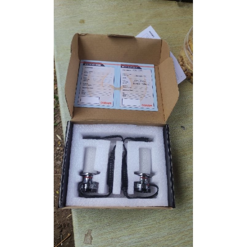 lampu led osram original H7 bmw,mercy masih baru segel