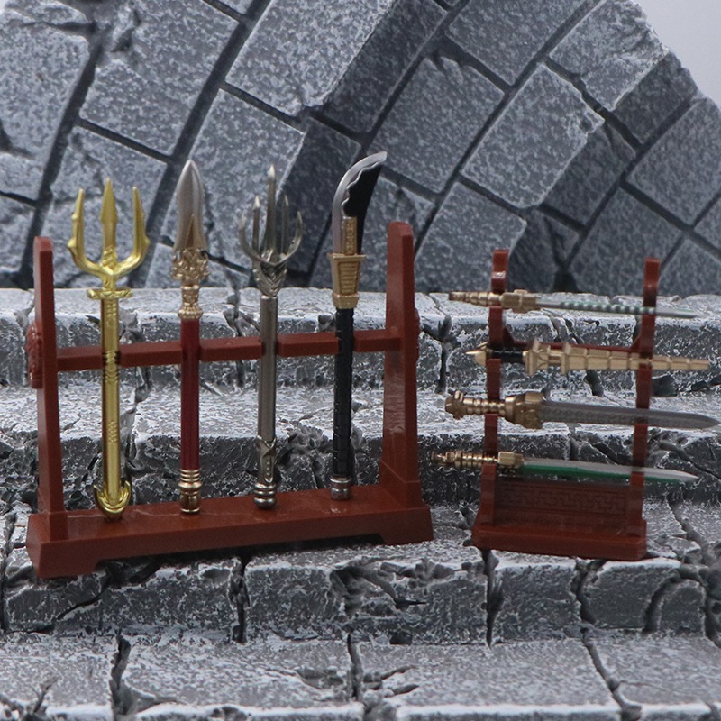 WEAPON SHELTER RAK SENJATA BRICK BLOCK MEDIEVAL THREE KINGDOM SAMKOK DYNASTY WARRIOR WARFARE