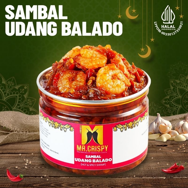 

SAMBAL UDANG BALADO MR CRISPY