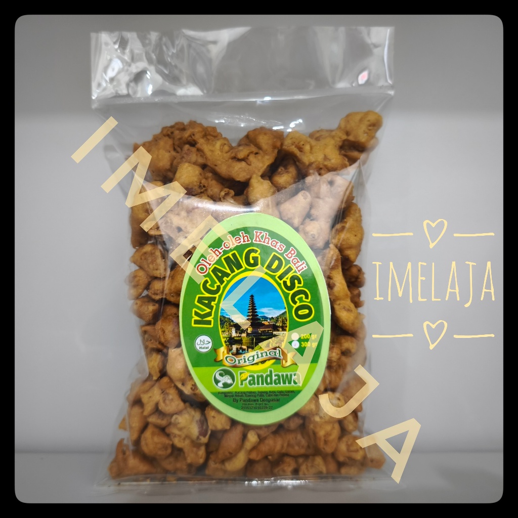 

Pandawa" Kacang Bali Disco 300 Gr