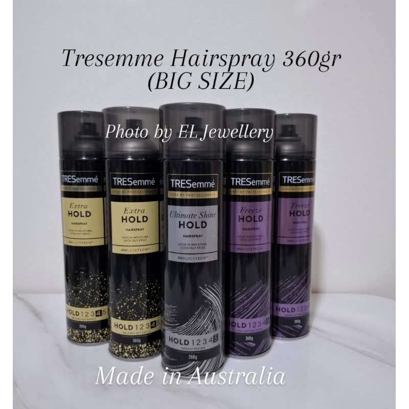 Hairspray Tresemme 360gr Hair Styling Hair Spray