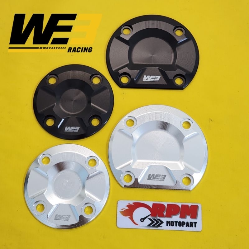 Cover Block Mesin WE3 Racing Ninja R SS RR 150 Tutup kalter bak blok mesin kopling set kanan kiri Or