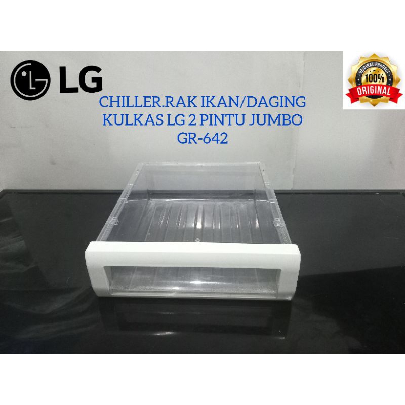 CHILLER.RAK IKAN/DAGING KULKAS LG 2 PINTU JUMBO.SECOND ORIGINAL