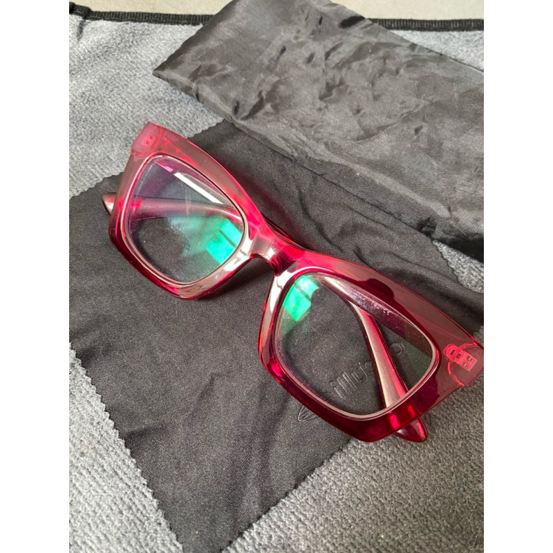PRELOVED KACAMATA FRAME TEBAL (CAT EYE DAN KOTAK)