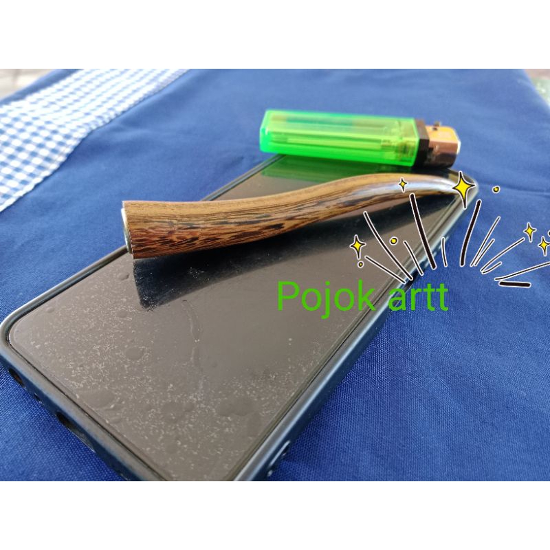 Once pipa cangklong kayu johar lengkung