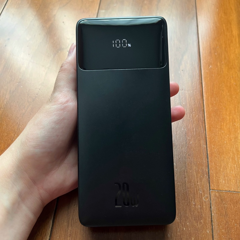 

Baseus Bipow 20W 10000mAh Fast Charging Power Bank PD QC SFC Powerbank PB Quick Charge 10000 mAh 10.000mAh 10.000 mAh 20 Watt Black Preloved Second Secondhand Bekas Seken