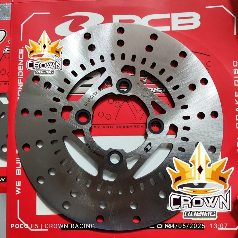 Piringan Cakram Discbrake RCB E2 Series 220mm Vario 160