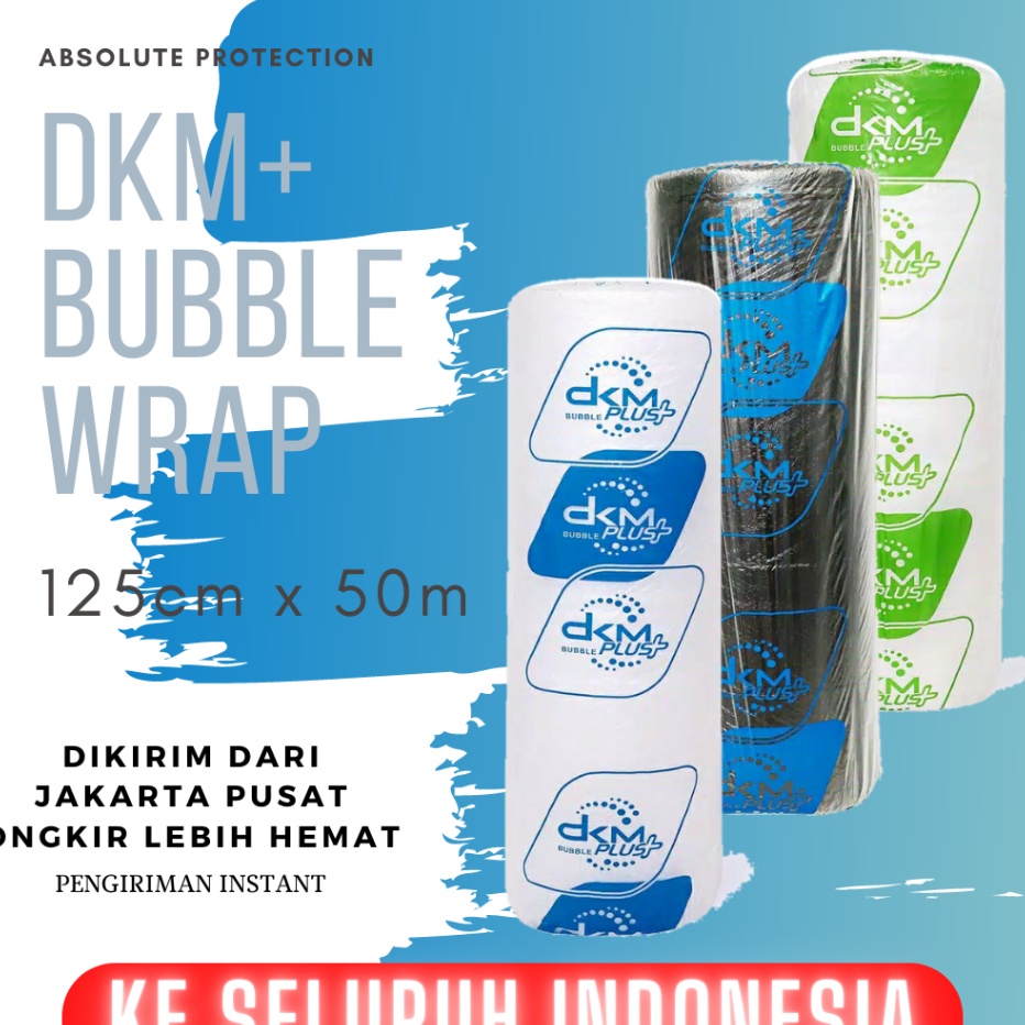 

BUBBLE WRAP ROLL DKM TEBAL DAN ELASTIS