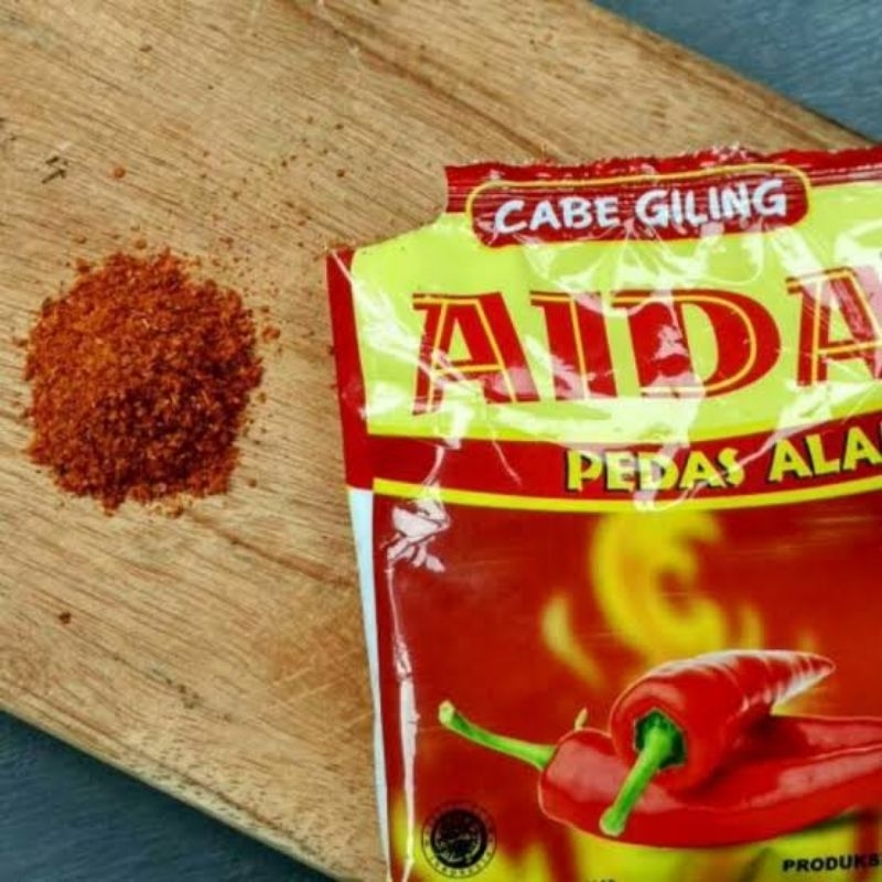 

Aida Bubuk Cabai Pedas Alami - 3x25g