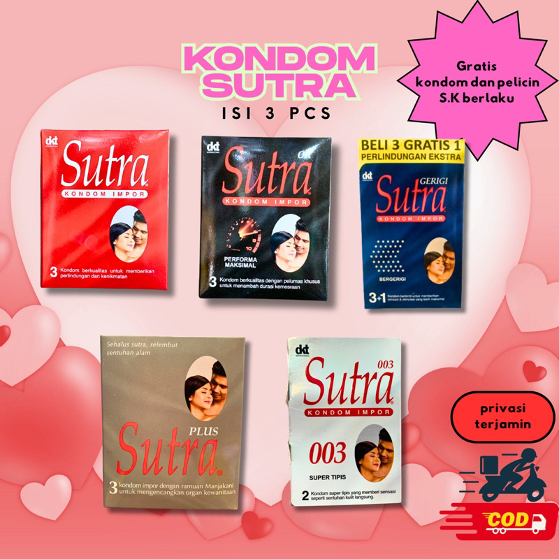 Fish Yummy Kondom Sutra 1 Box Isi 3 ( Privasi Terjamin )