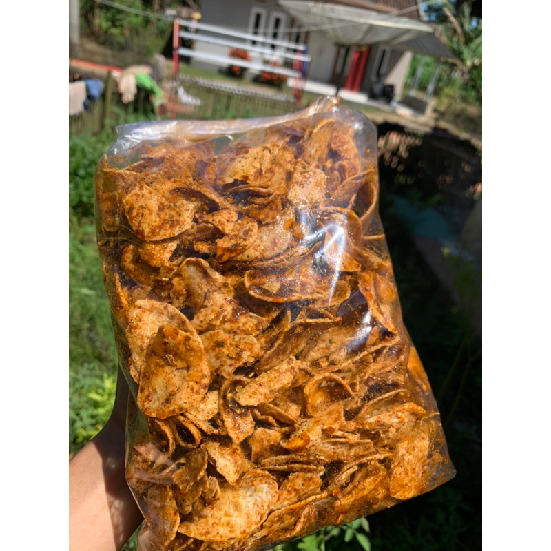 

Basreng pedes daun jeruk