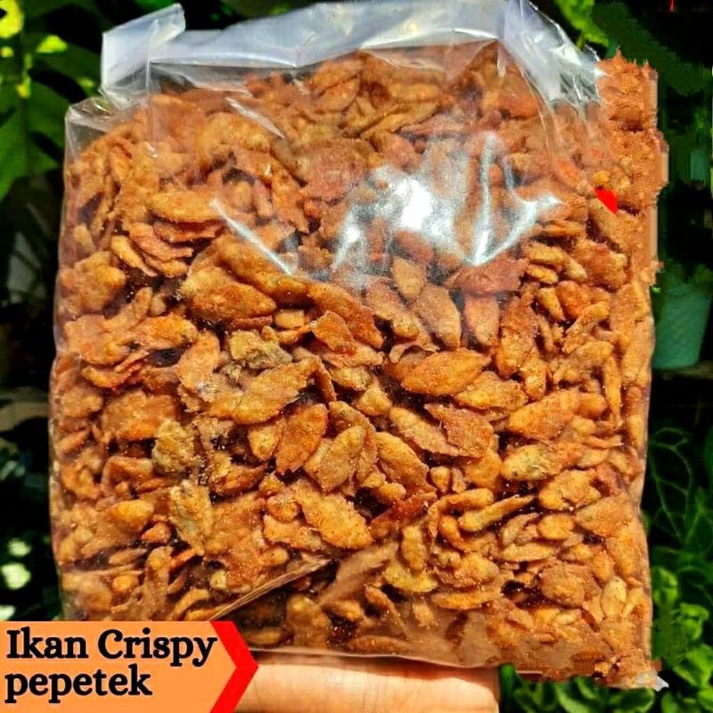 

Baby fish pepetek original pedas 500gram