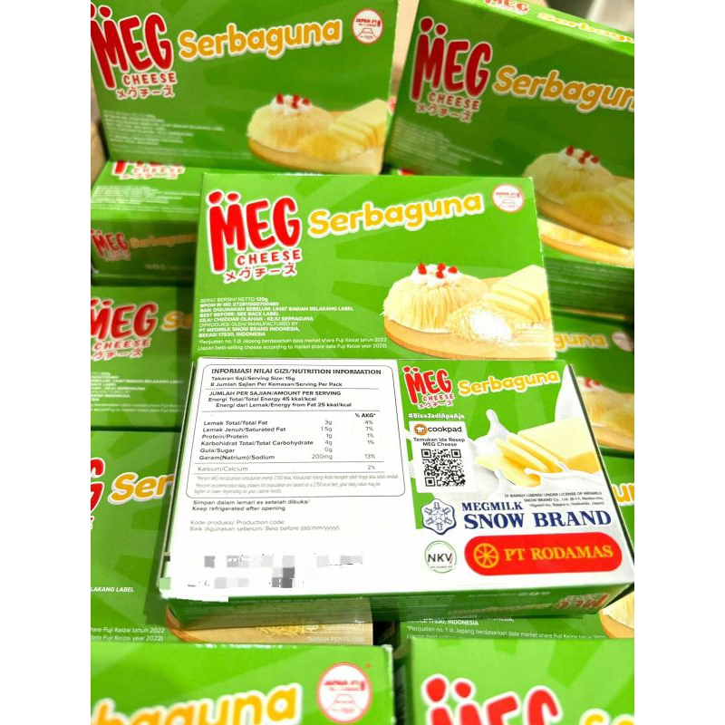 

Keju MEG Serbaguna 120 gr