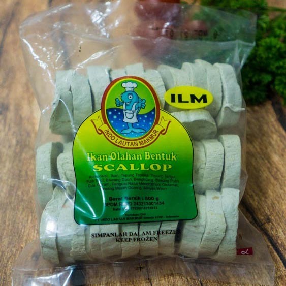 

ilm scallop 500gr tempura