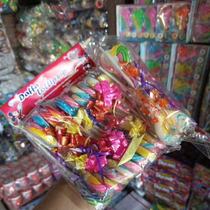 

Lollipop Pita 1 Bungkus isi 20 pcs