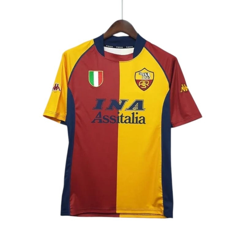 Jersey Bola Roma Retro 2001/02
